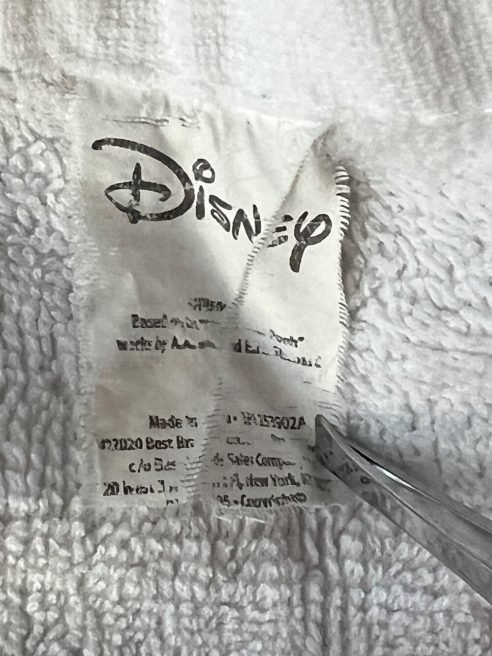 Disney Winnie The Pooh Black & White Graphic Tea Towel 24"x16" Terrycloth - Picture 8 of 9